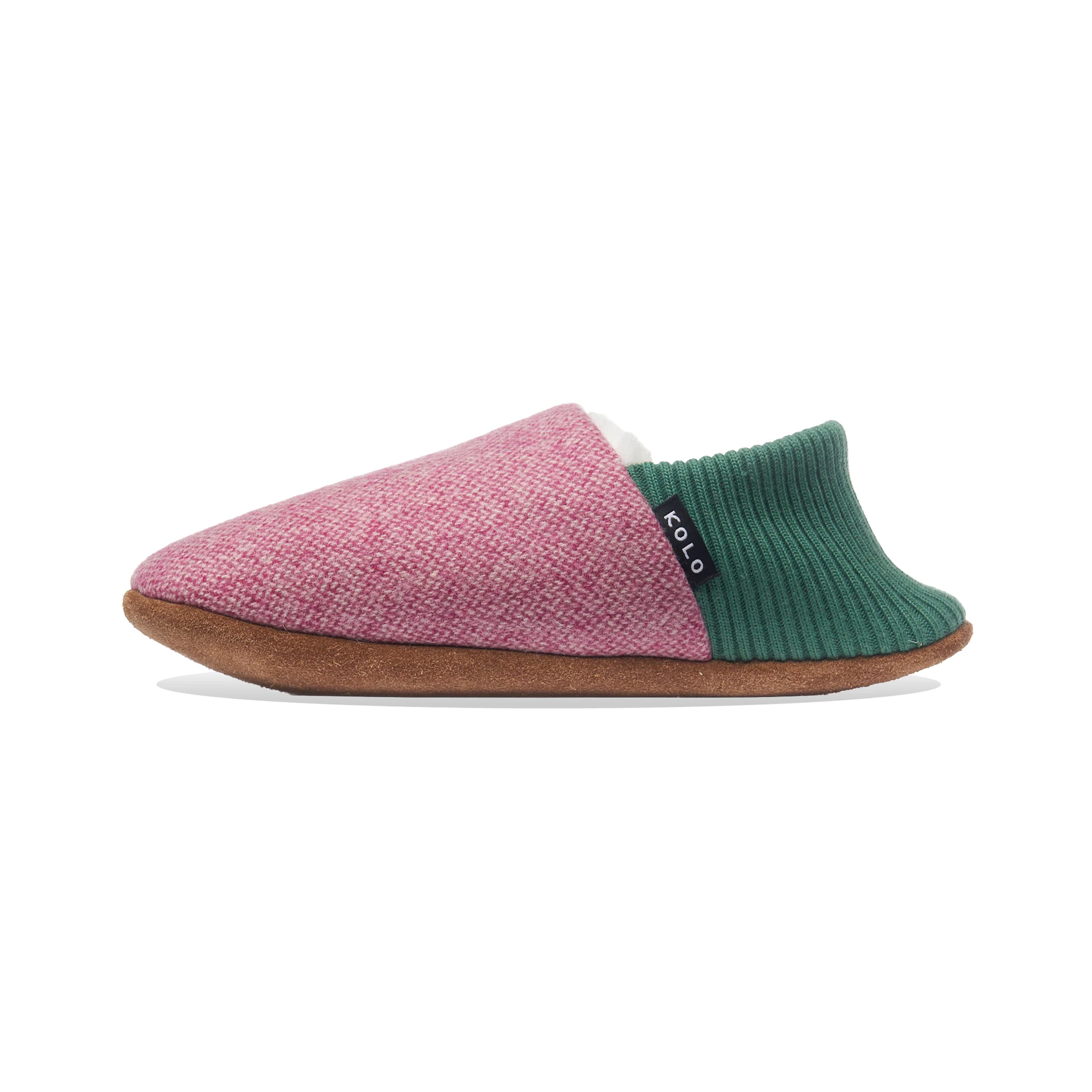 Burel Wool House Shoes - Fur-Lined - Image 11