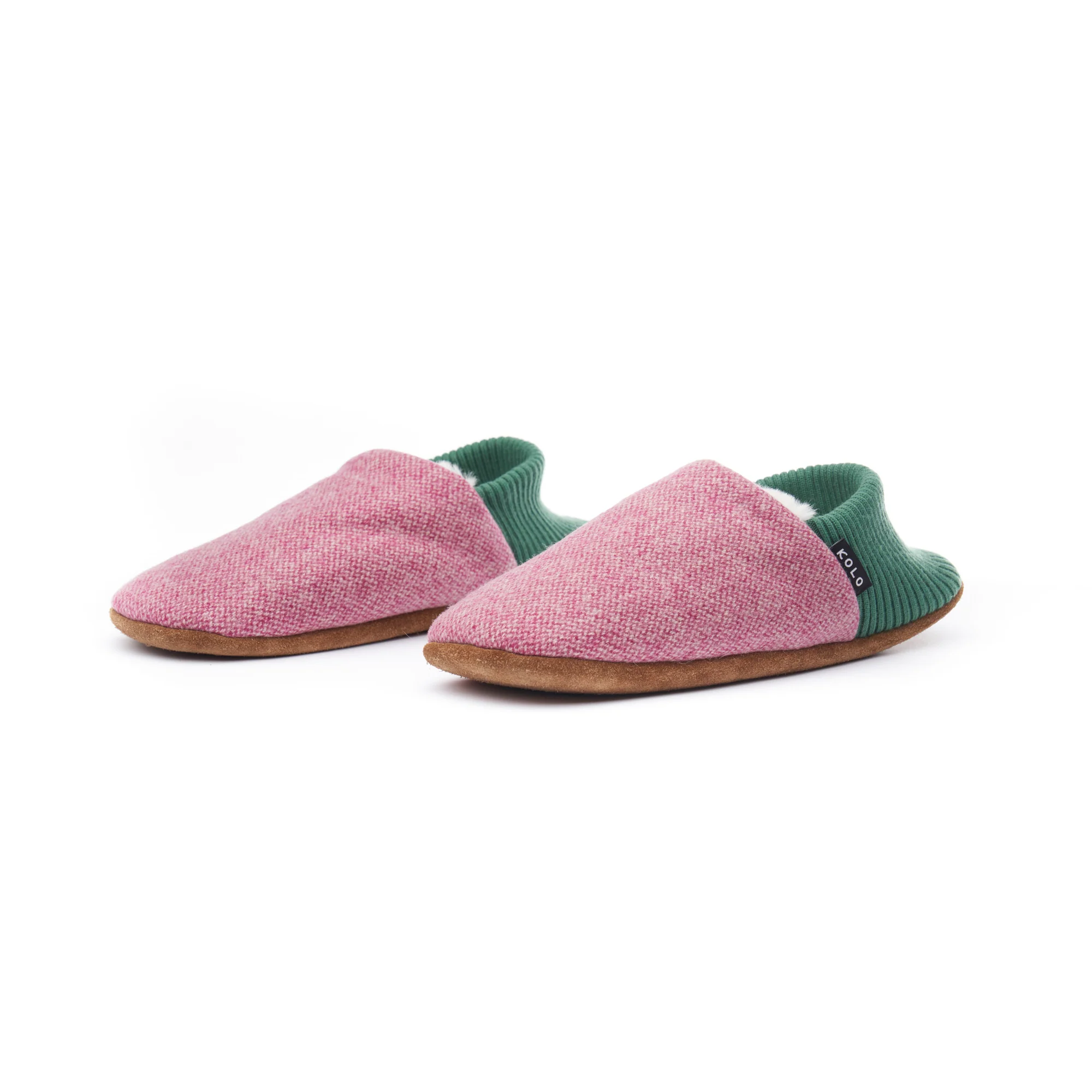 Burel Wool House Shoes - Fur-Lined - Image 12