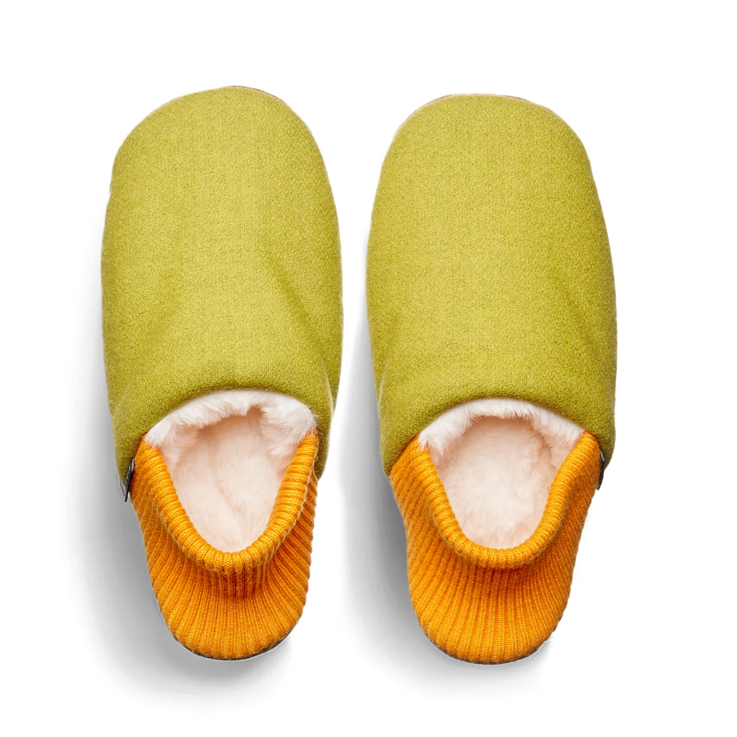 Burel Wool House Shoes - Fur-Lined - Image 8