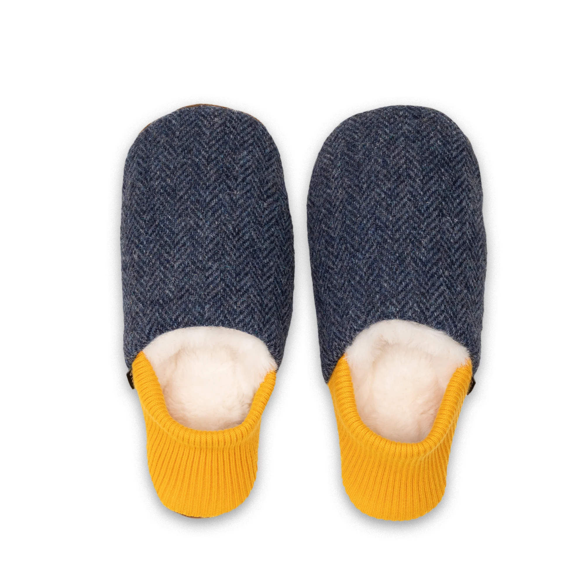 Finn Tweed House Shoes - Fur-Lined - Image 18