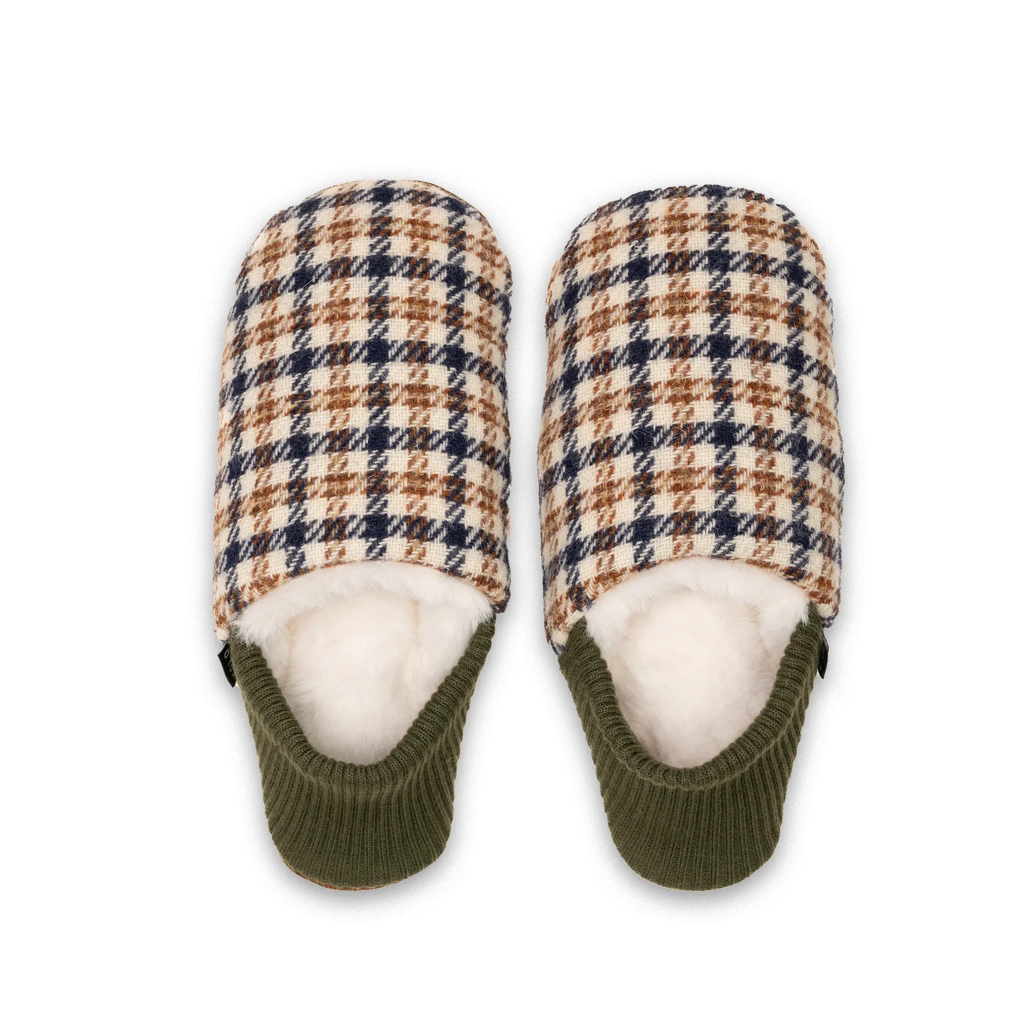 Finn Tweed House Shoes - Fur-Lined - Image 23