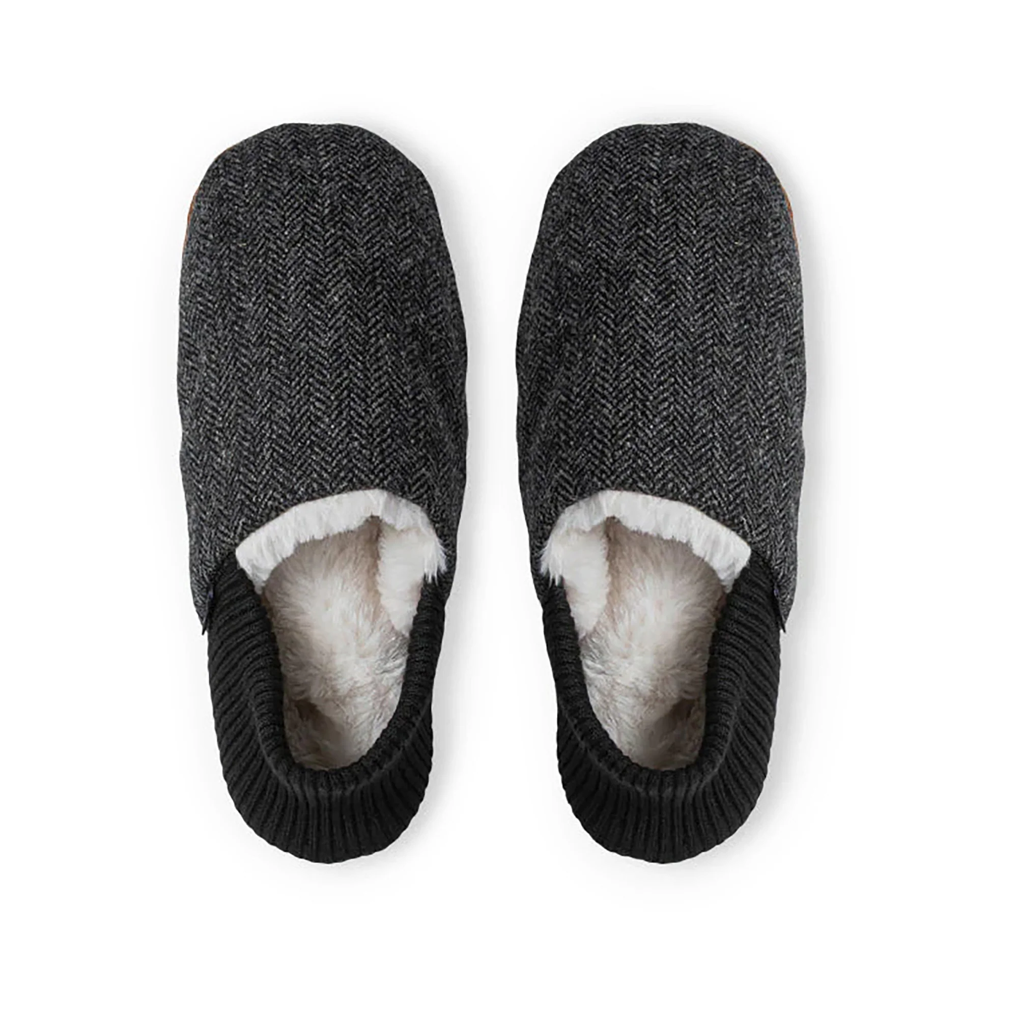Finn Tweed House Shoes - Fur-Lined - Image 33