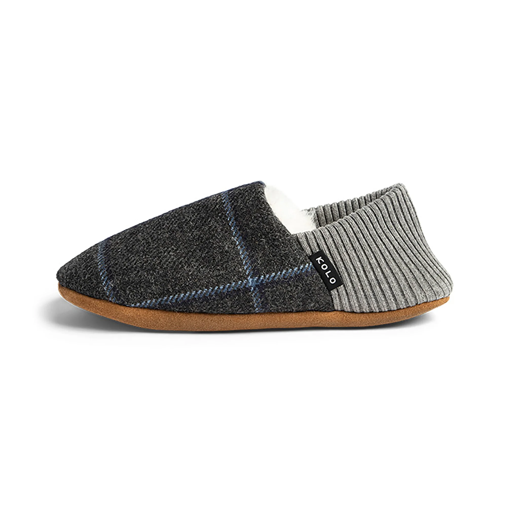 Finn Tweed House Shoes - Fur-Lined - Image 36