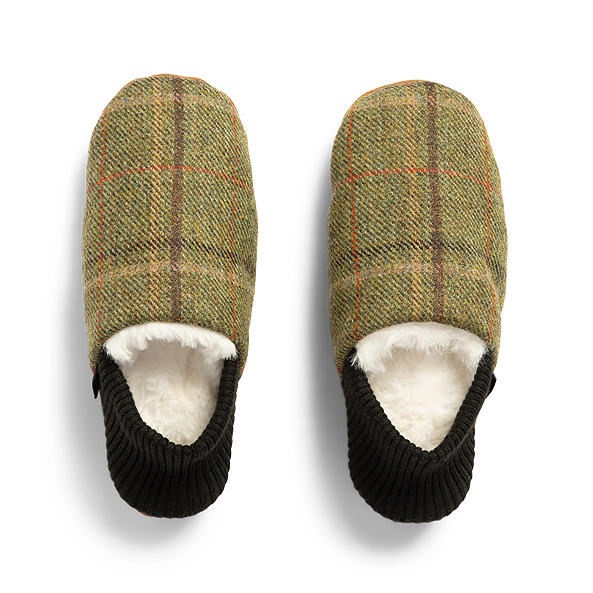 Finn Tweed House Shoes - Fur-Lined - Image 43