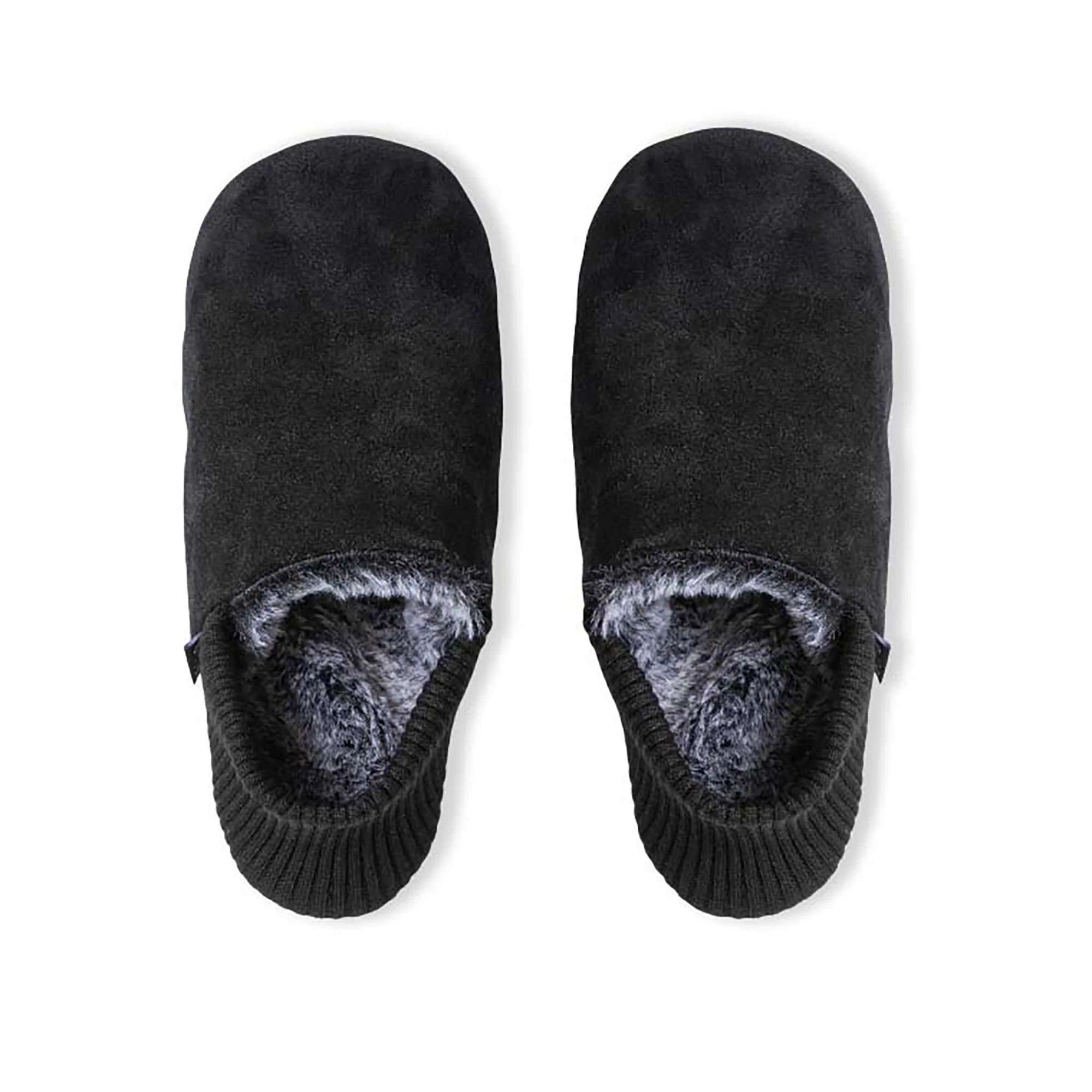 Perry Suede House Shoes - Fur-Lined - Image 8
