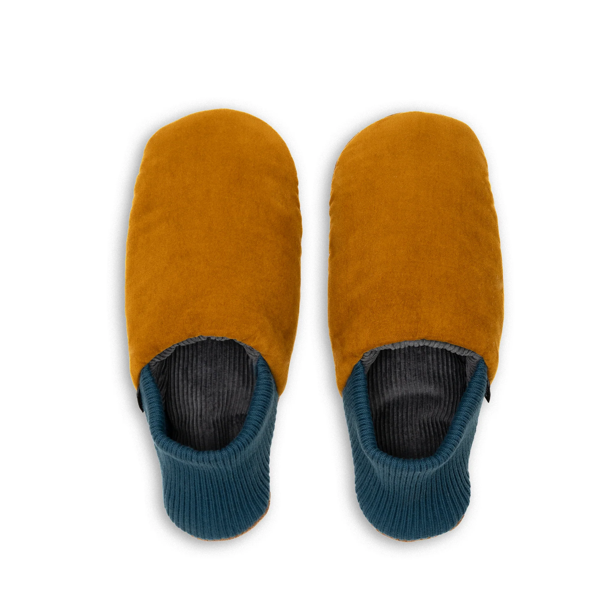 Vannes Velvet House Shoes - Corduroy-Lined - Image 3
