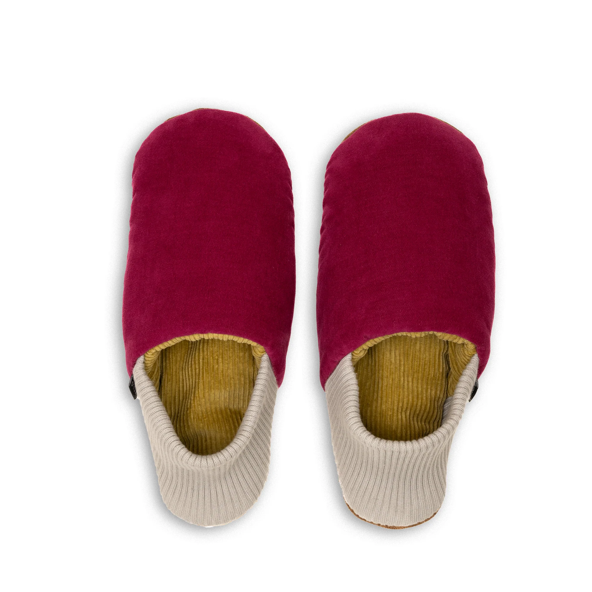 Vannes Velvet House Shoes - Corduroy-Lined - Image 8