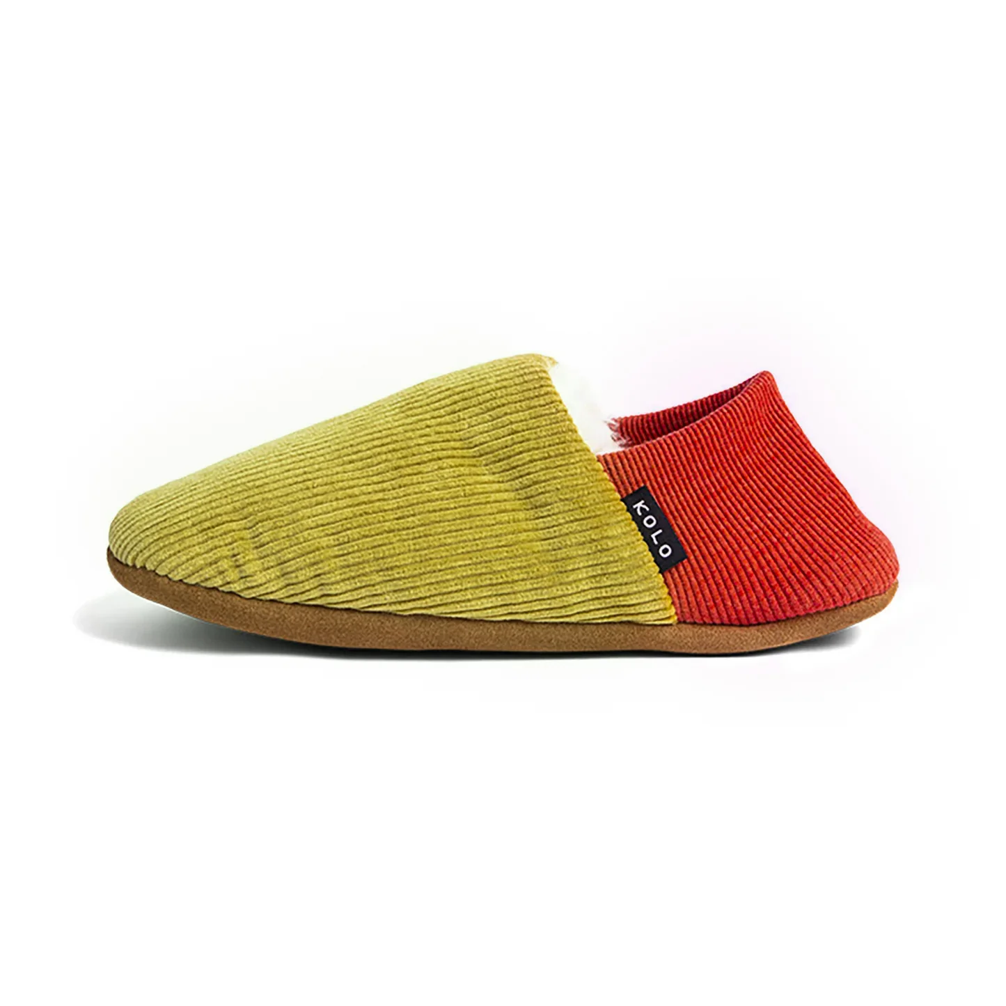 Willer Corduroy House Shoes - Fur-Lined - Image 11
