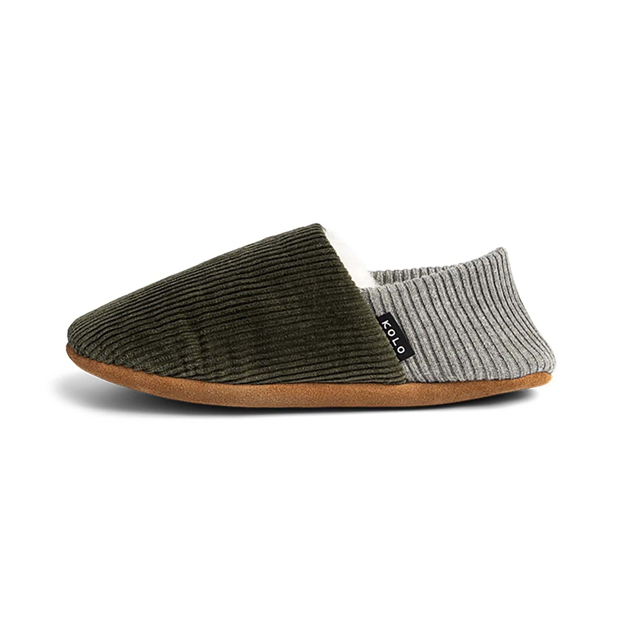 Willer Corduroy House Shoes - Fur-Lined - Image 16