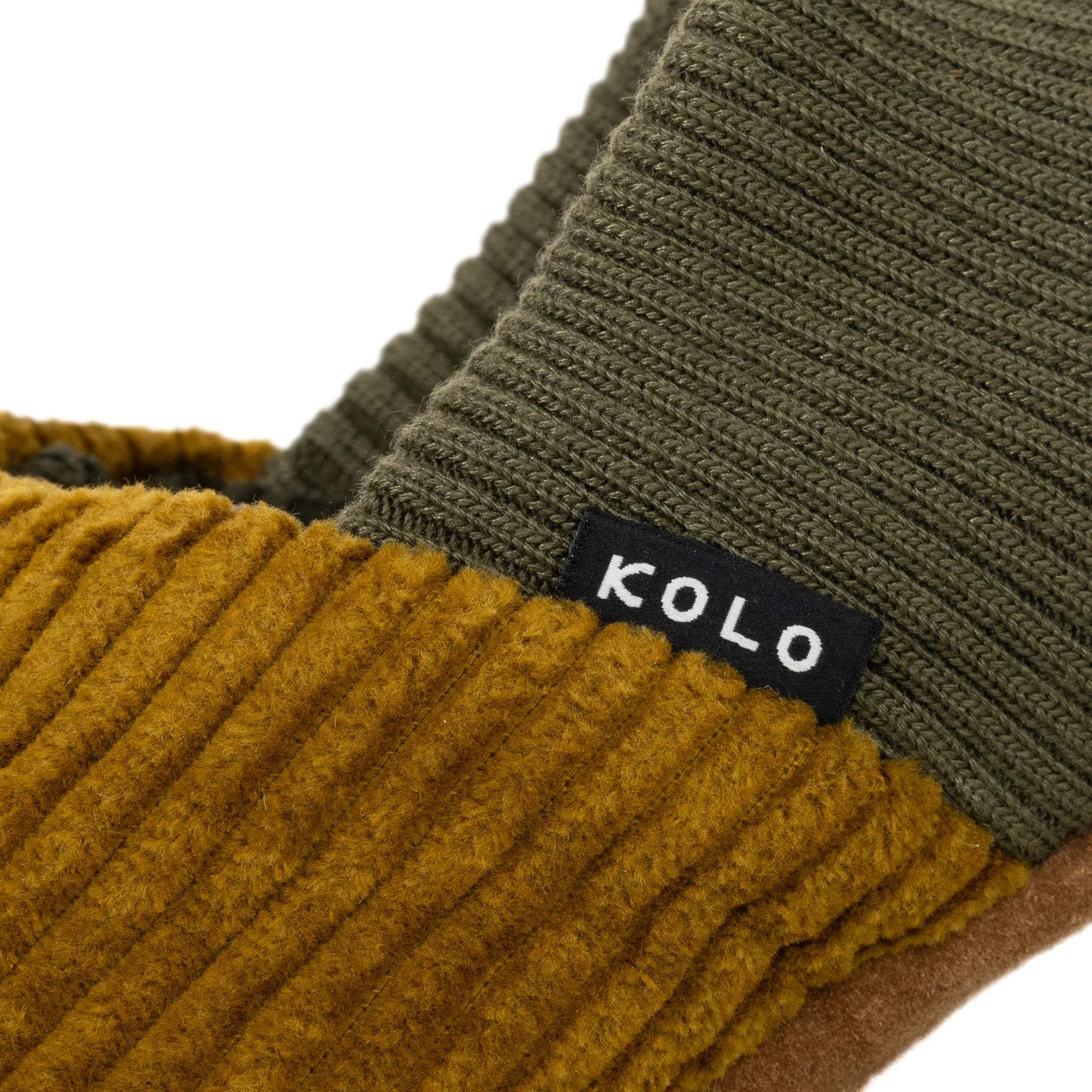 Willer Wide Corduroy House Shoes - Cord Lined - Image 10