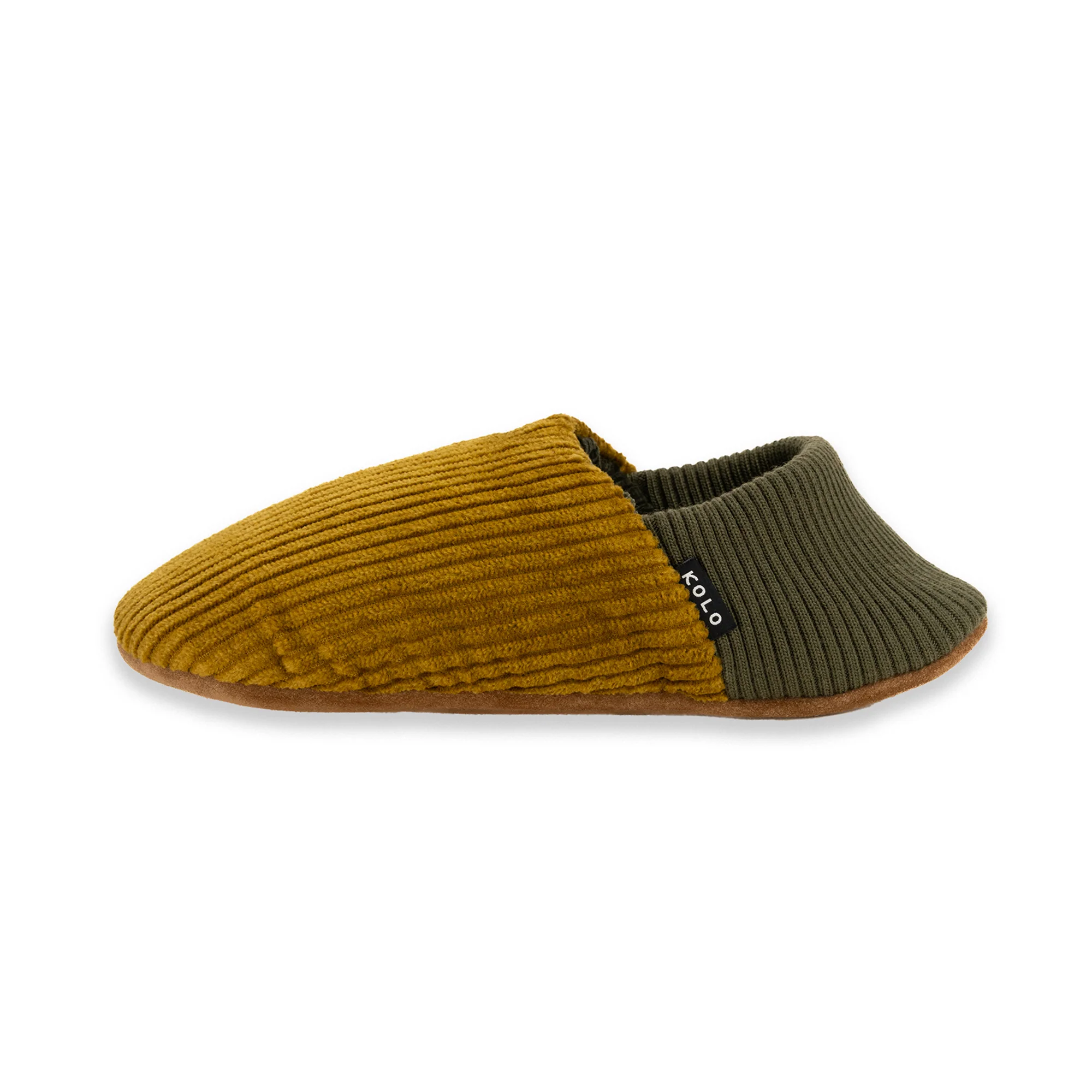 Willer Wide Corduroy House Shoes - Cord Lined - Image 6