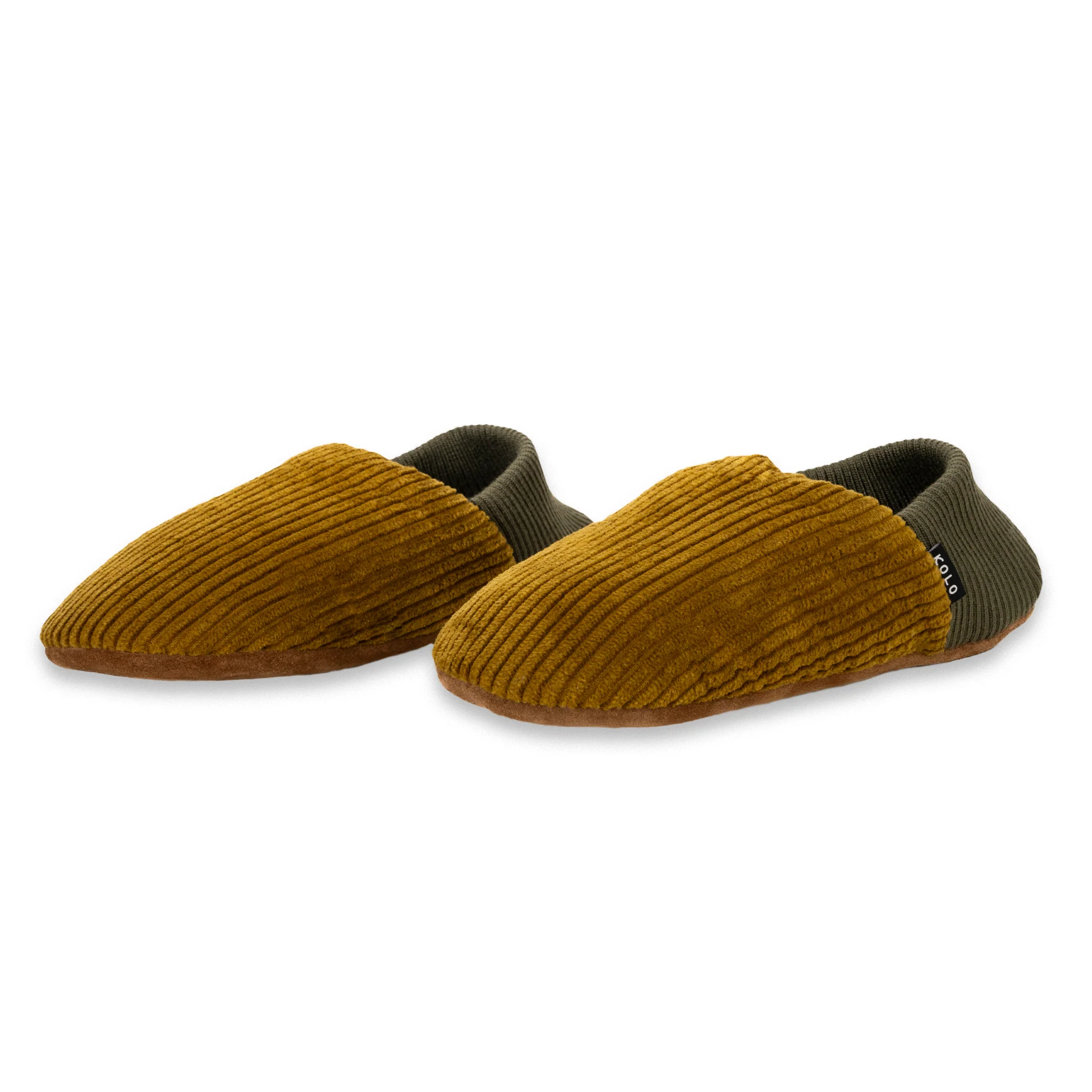 Willer Wide Corduroy House Shoes - Cord Lined - Image 7